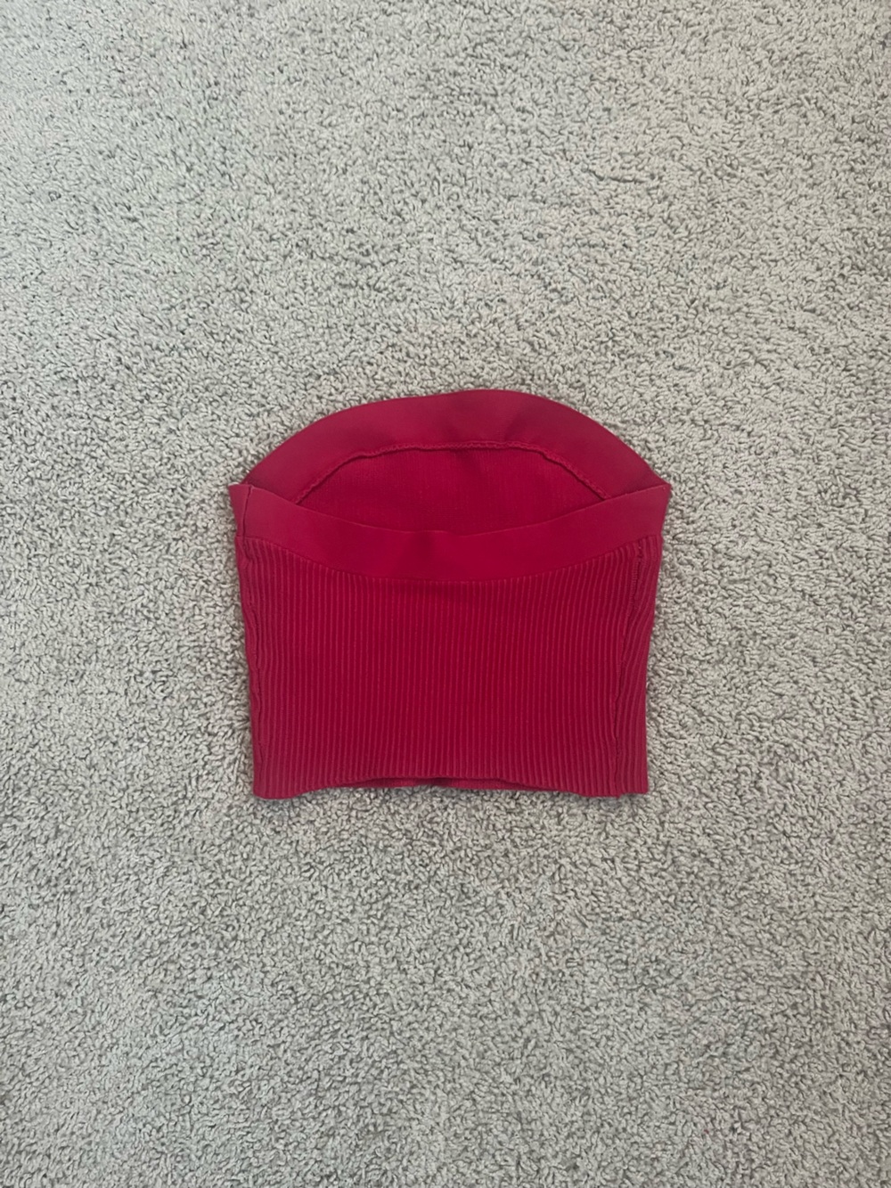 A&F Pink Rib Tube Top - Picture 4 of 4